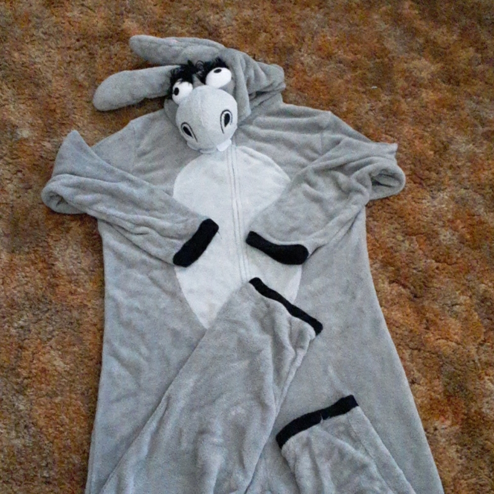 Open foot pajamas